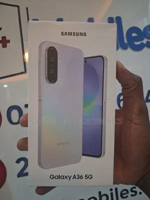 New Samsung Galaxy A36 128 GB Silver