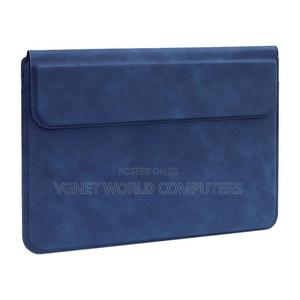 2 in 1 Leather Laptop Sleeve With Stand - thumbnail 2