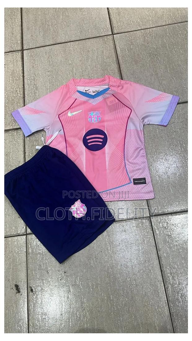 Barcelona Kids Pink Edition Jersey 25/26. - thumbnail 2