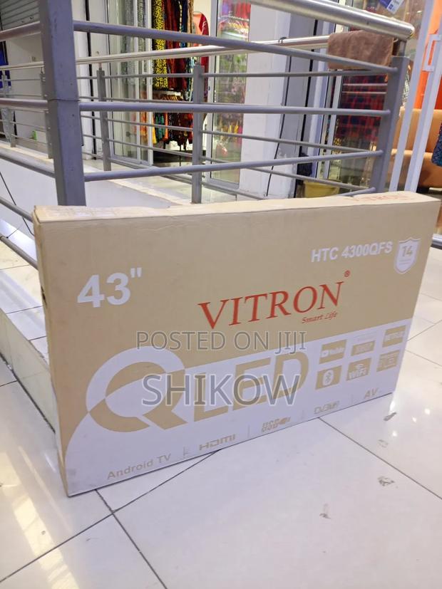 Vitron 43 Inches Qled FHD Smart Android Tv