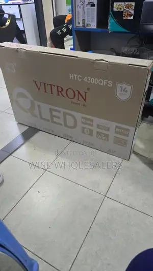 Vitron 43-inch Htc 4300qfs Qled Smart Tv.