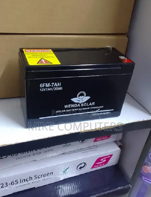 12v7ah Ups Solar Batteries – (7ah-200ah) Wenda Solar