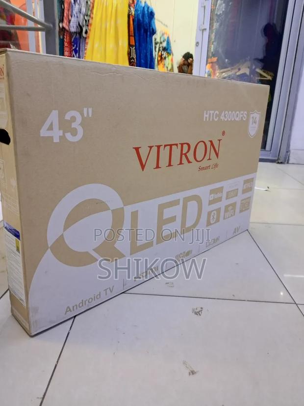 Vitron 43" 4300qfs Qled Smart Android Tv Bluetooth Enabled - main view