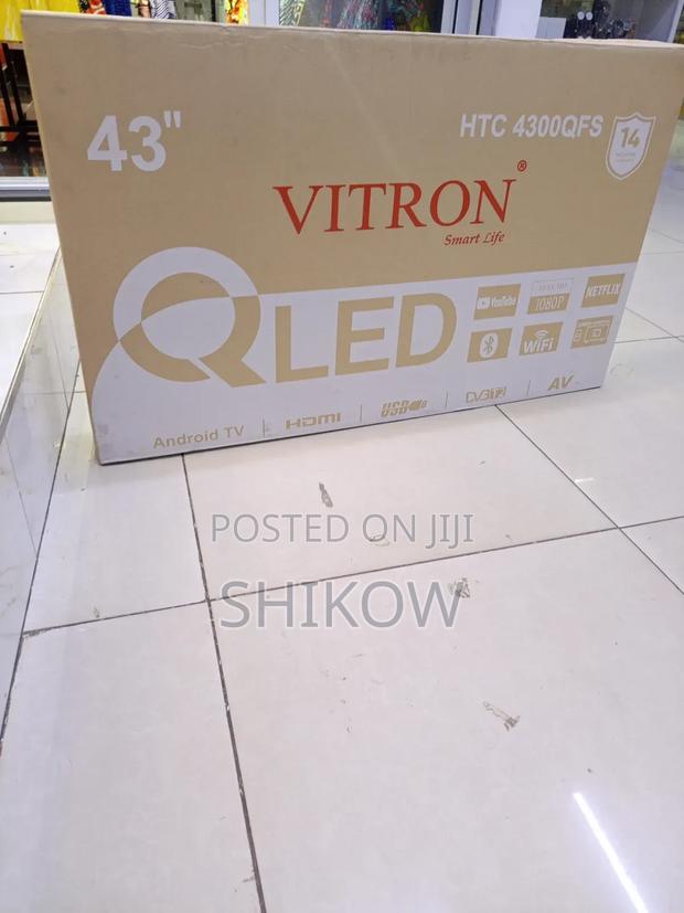 Vitron 43" 4300qfs Qled Smart Android Tv Bluetooth Enabled - thumbnail 2