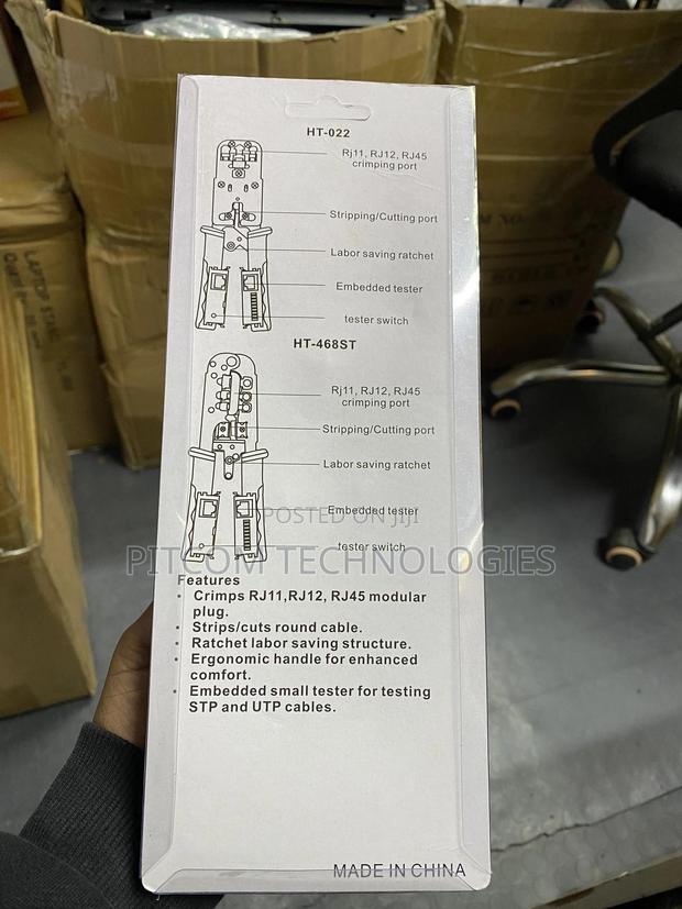 Modular Crimping Tool Plus Cable Tester Joined - thumbnail 4