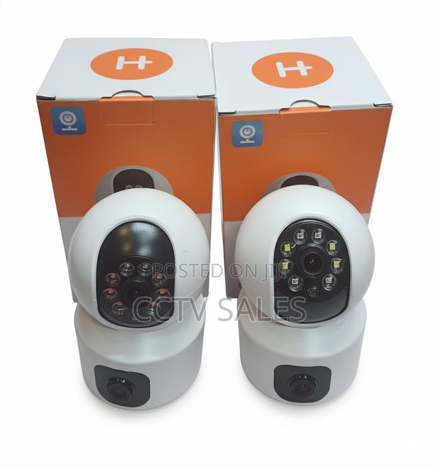 V380 Pro Dual Lens Camera 1080p Hd 360° View Night Detection - main view