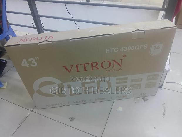 Vitron 43 Qled Smart Android Tv