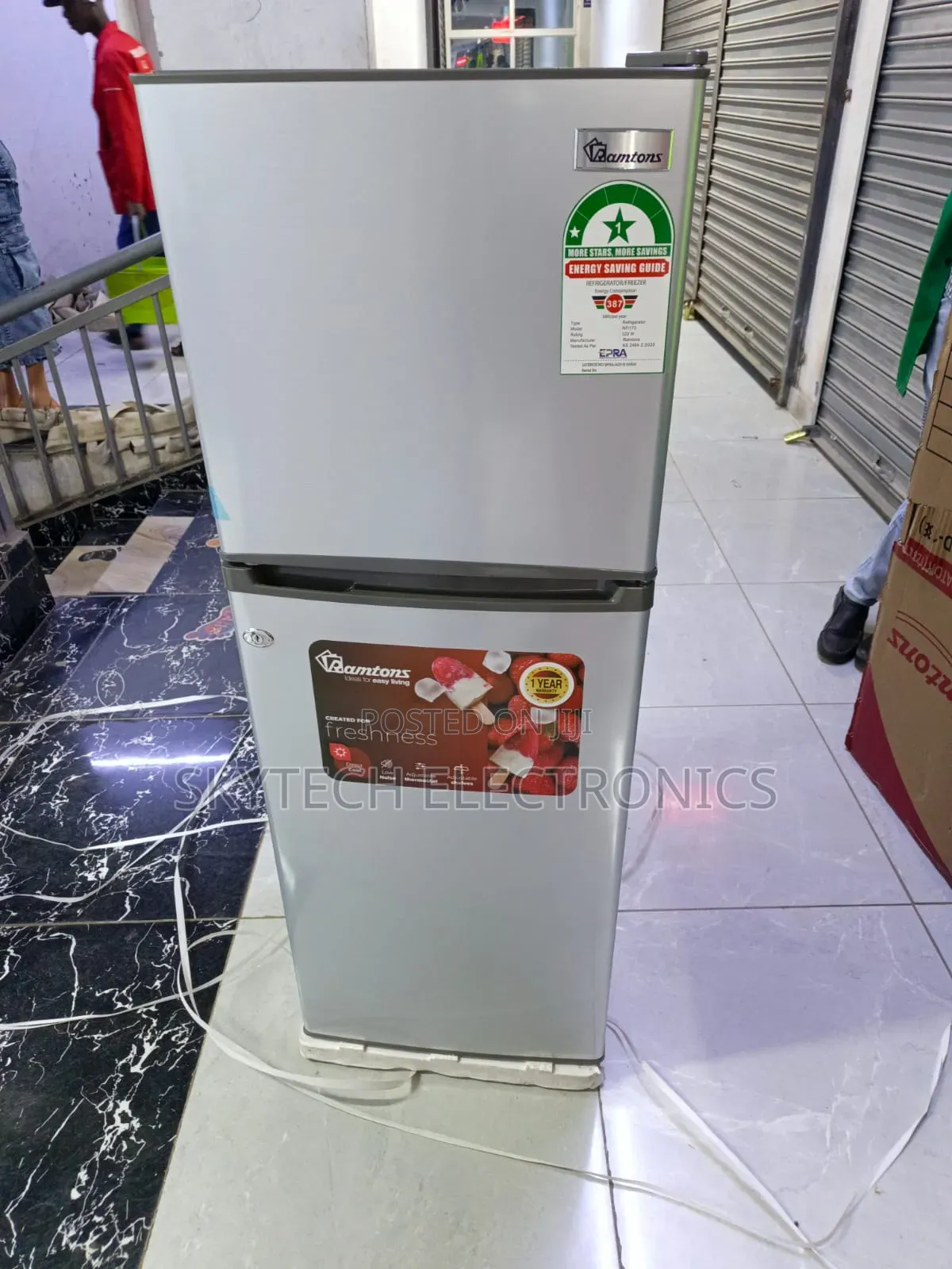 Ramtons Fridge 128litres Rf/173