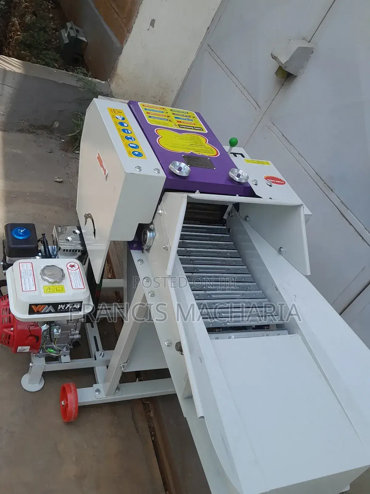 Petrol Engine Chopper Grinder Machines