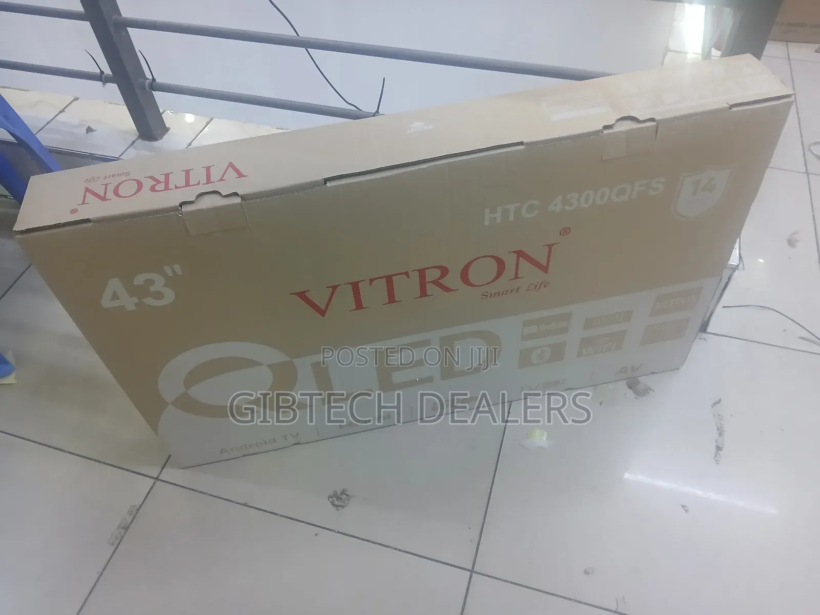 Vitron Qled 43 Inch Frameless Tv