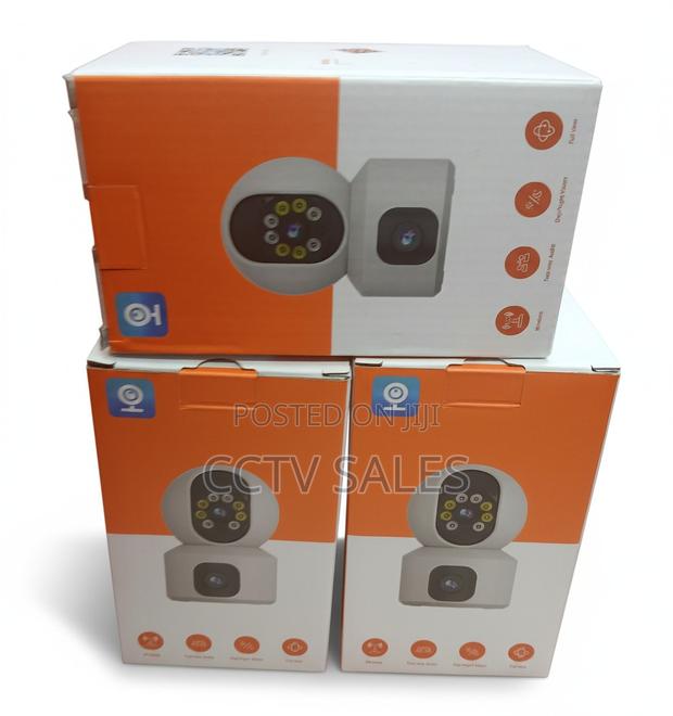 Nanny Baby Monitor Wifi V380 Dual Lens Indoor Camera PTZ