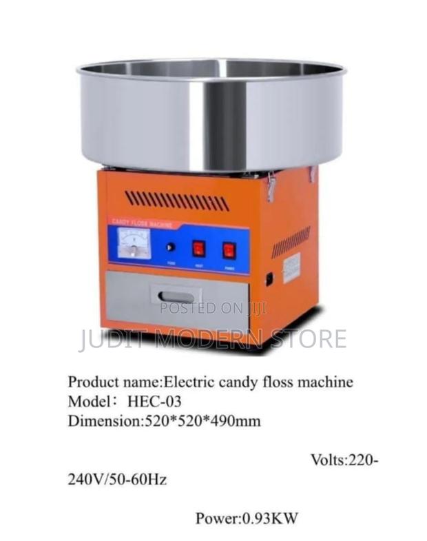 Electric Candy Floss Machine - main view
