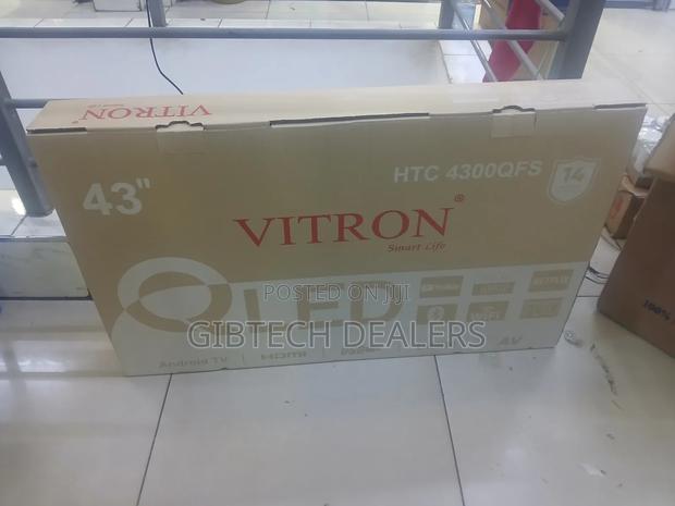 Vitron Qled 43 Smart Android Tv Frameless - main view