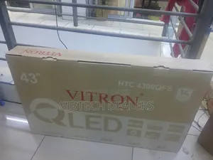 Vitron Qled 43 Smart Android Tv Frameless