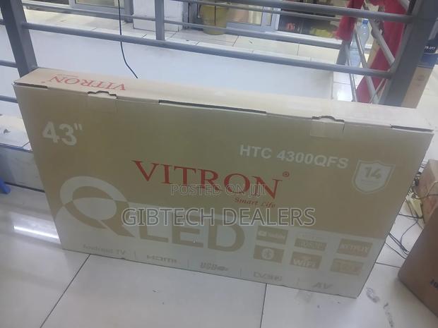 Vitron Qled 43 Smart Android Tv Frameless - thumbnail 5