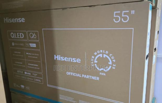 New in *Hisense Qled 55q6q Smart Android Tv