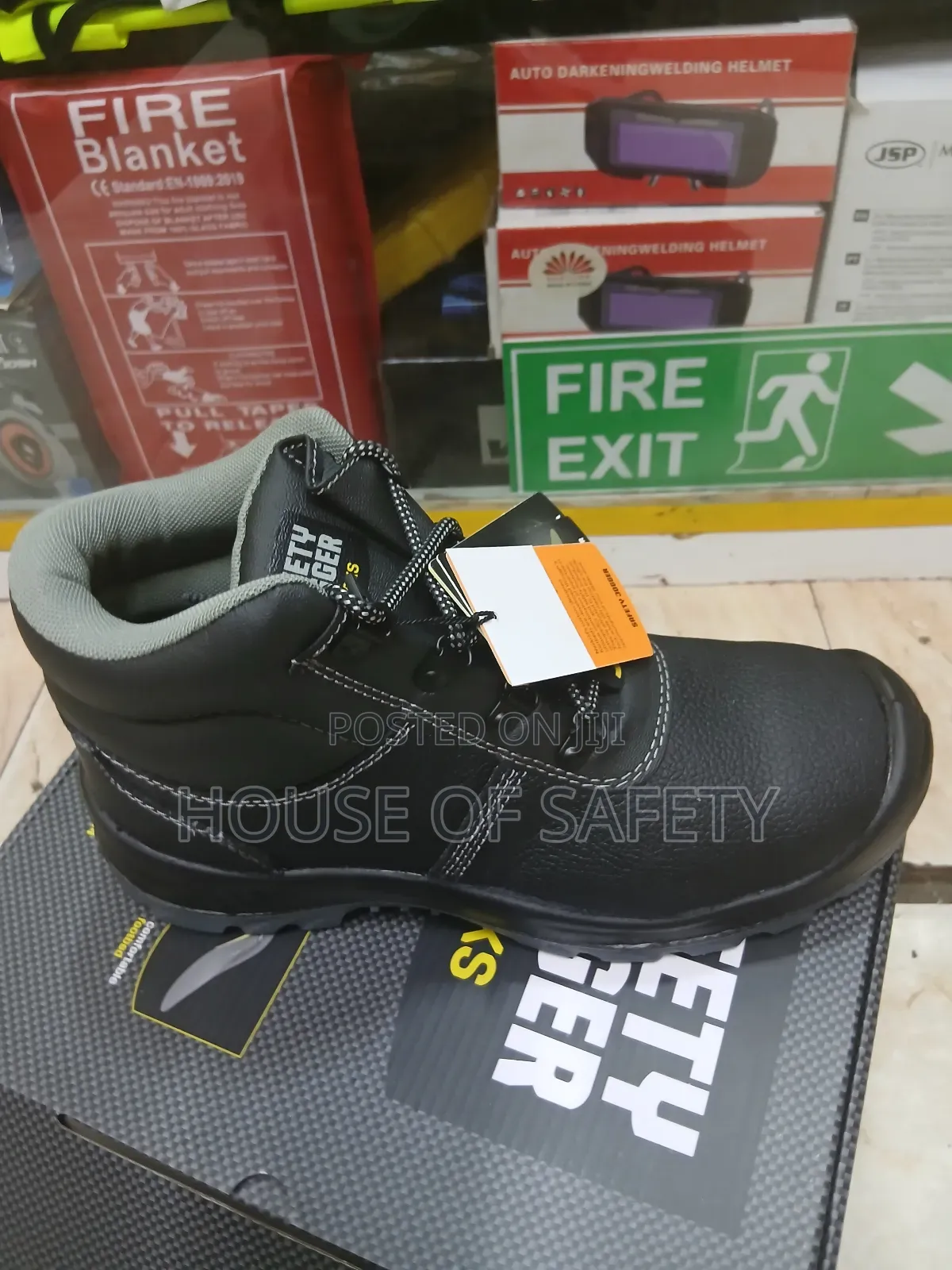 Heel Energy Absorption Safety Jogger