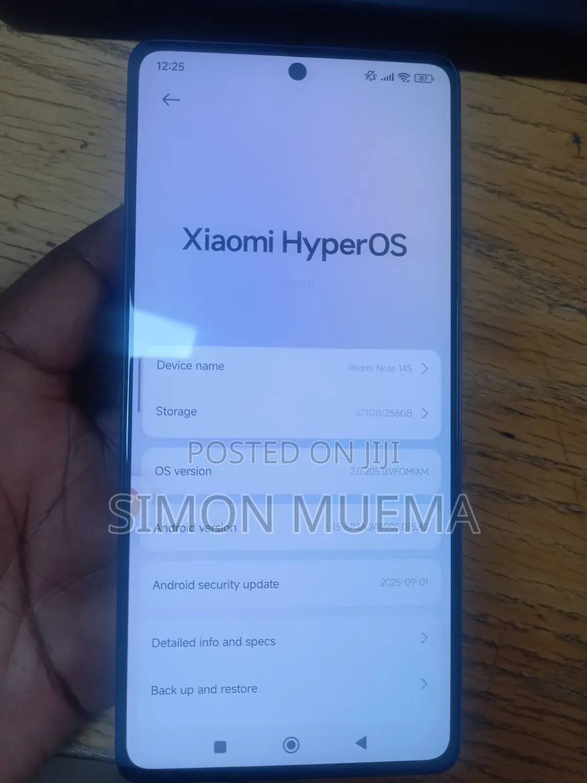 Xiaomi Redmi Note 14S 256 GB Black