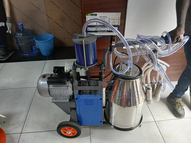 Dairy Milking Apparatus / Ac Powered Milking Machine