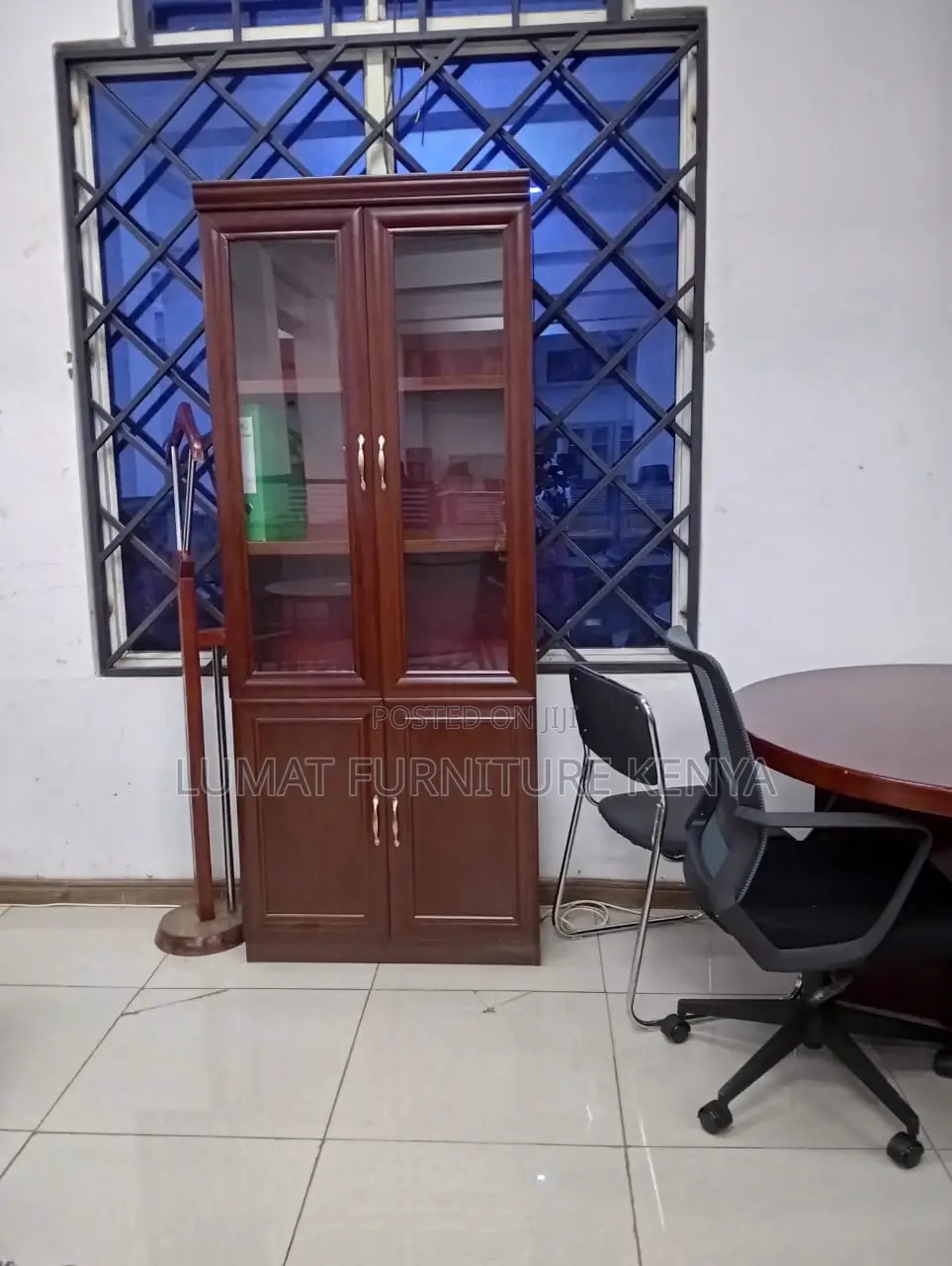 2-Door Wooden Storage Cabinet