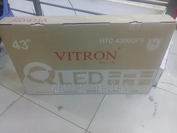 Vitron 43 Qled Smart Frameless Tv