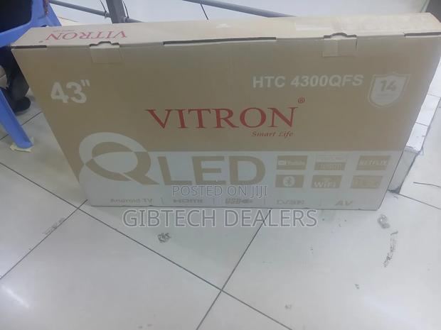 Vitron 43 Qled Smart Frameless Tv - thumbnail 4