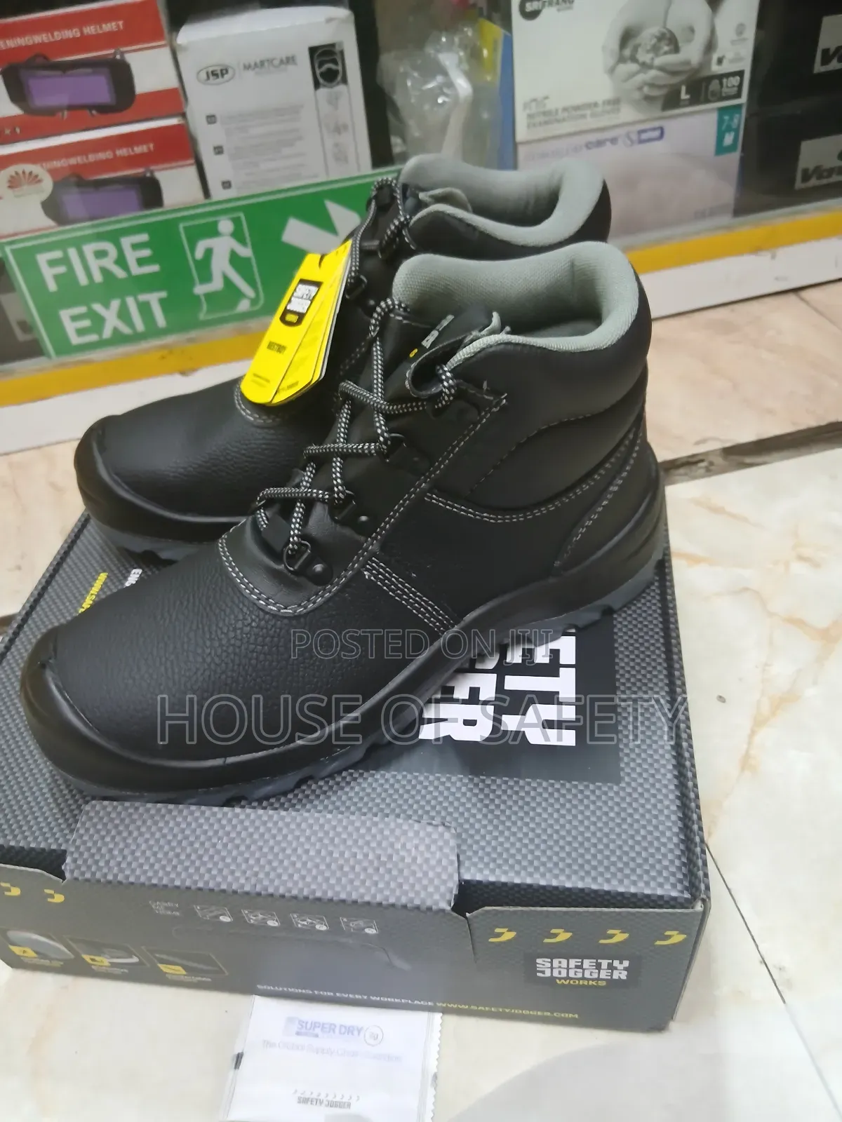 Composite or Steel Toecap Safety Boots