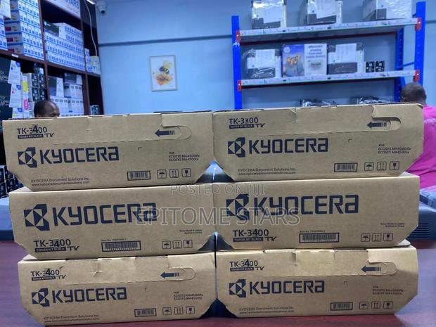 Kyocera Toner Tk 3400 For Kyocera Ecosys Pa4500x Yield Above 12,499