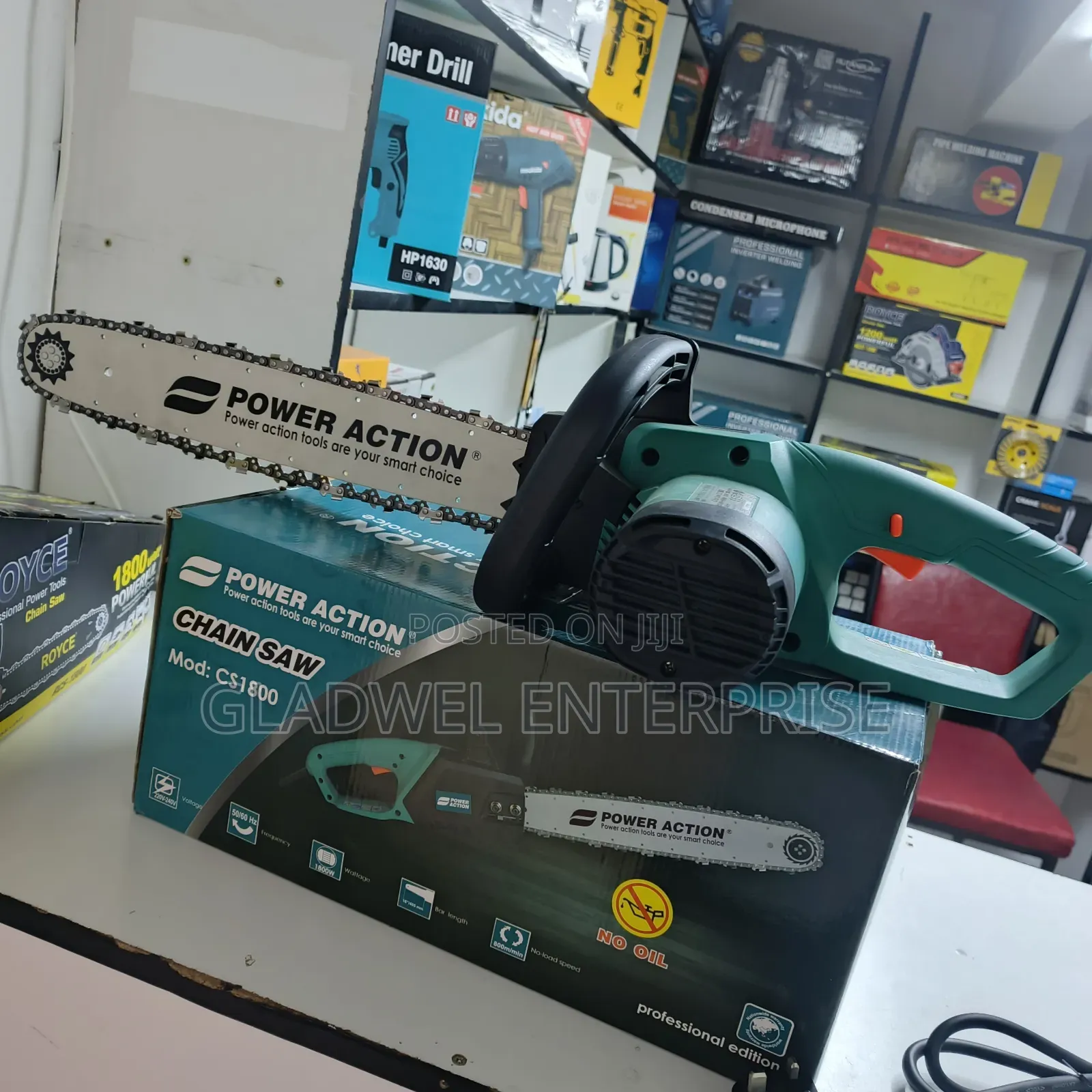 Affordable Electric Power Action Chain Saw
