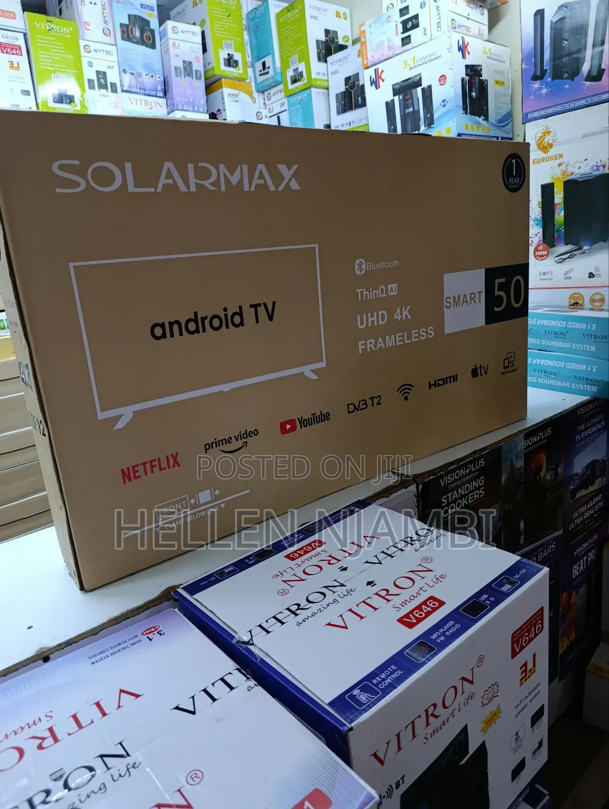 50" Solarmax Smart Android Tv