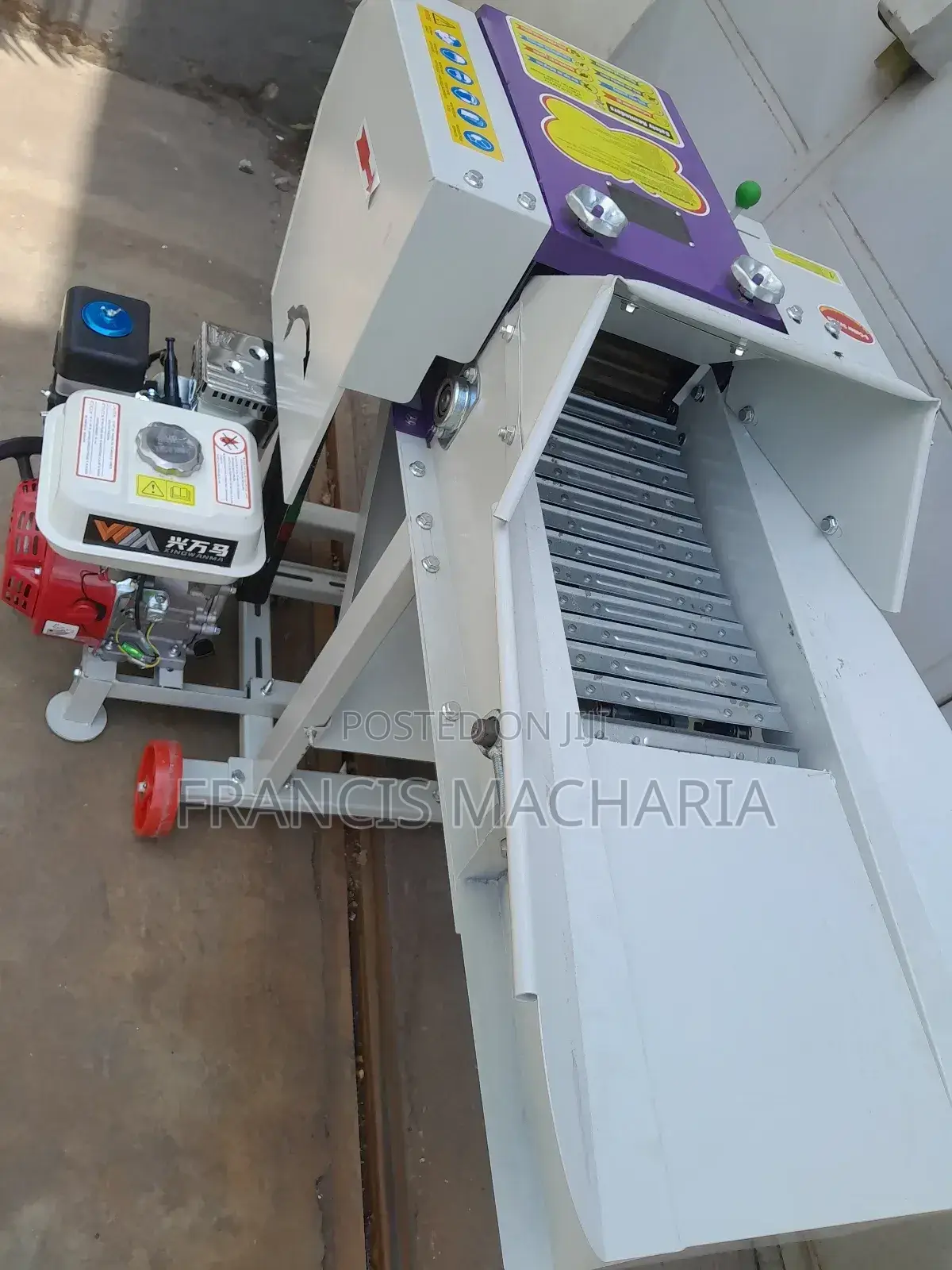 Engine Fitted Chopper Grinder High Speed