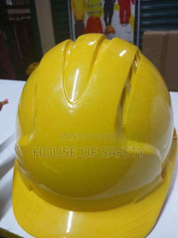 Safety Helmets Jsp In Yellow - thumbnail 2