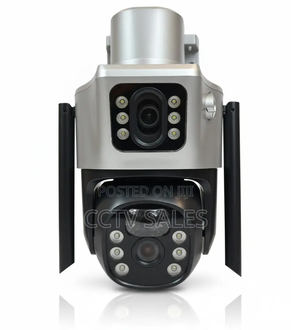 Dual Lens 4g Solar Camera 4mp (Vts02hk-4g-Double Lens) V380pro