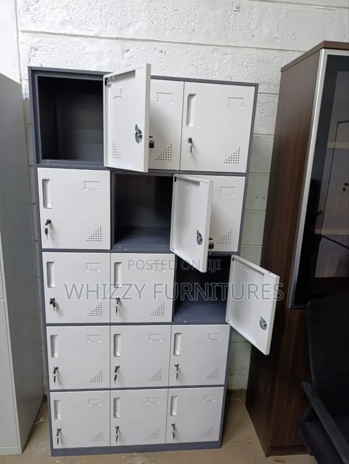 Multi-Door Steel Locker Cabinet