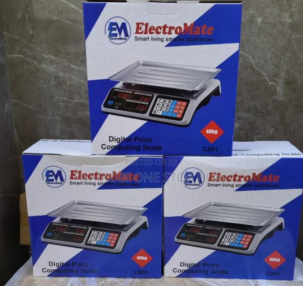 Rechargeable 40kg Weighing Scale - main view