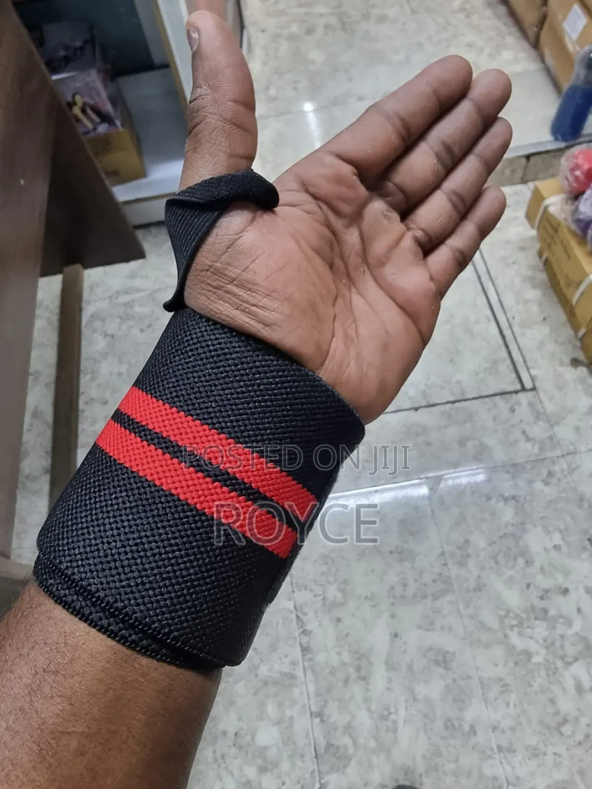 Wrist Wraps With Thumb Loops