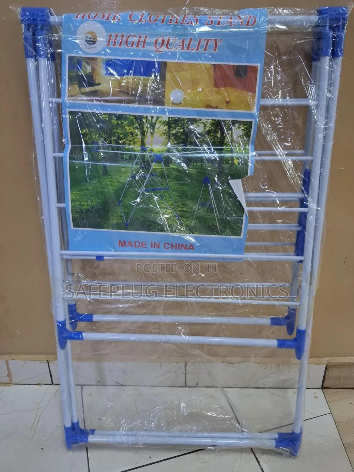 Plastic Clothing Rack 