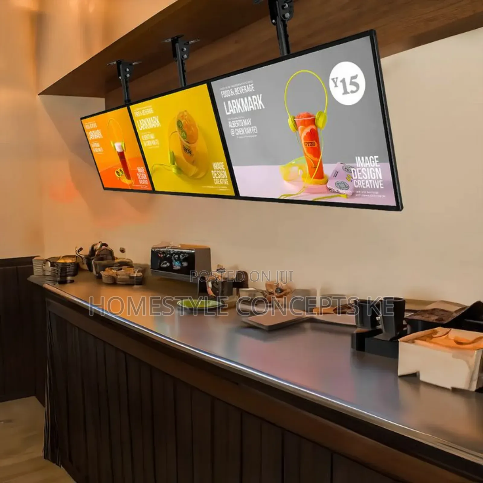 Digital Menu Board Restaurant Screen Display