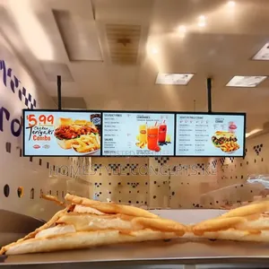 Restaurant Menu Digital Display Boards