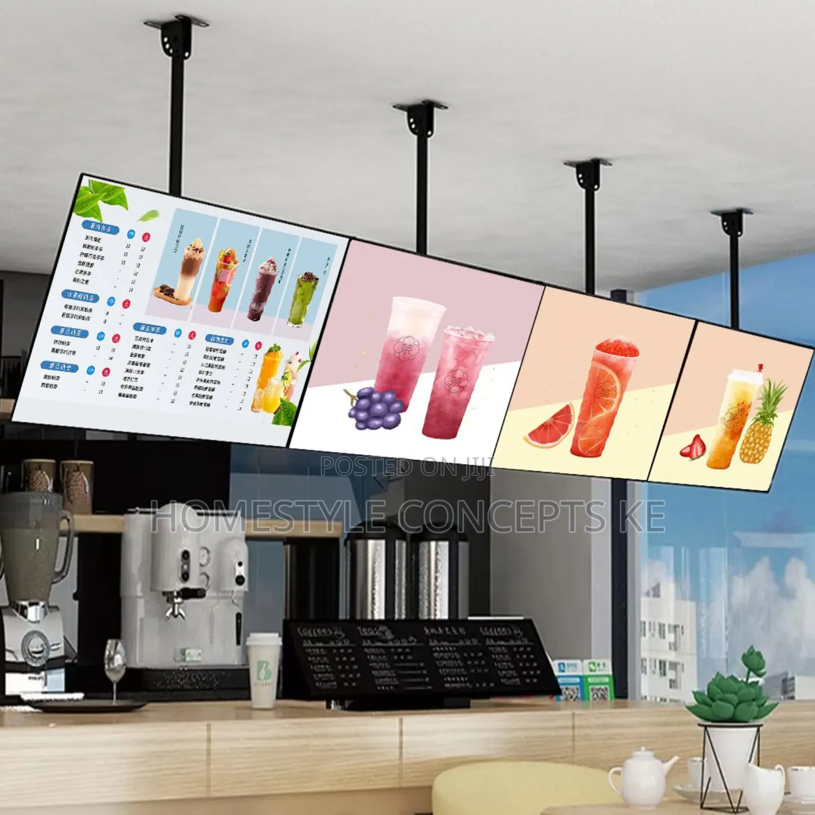 Restaurant Menu Digital Display Boards