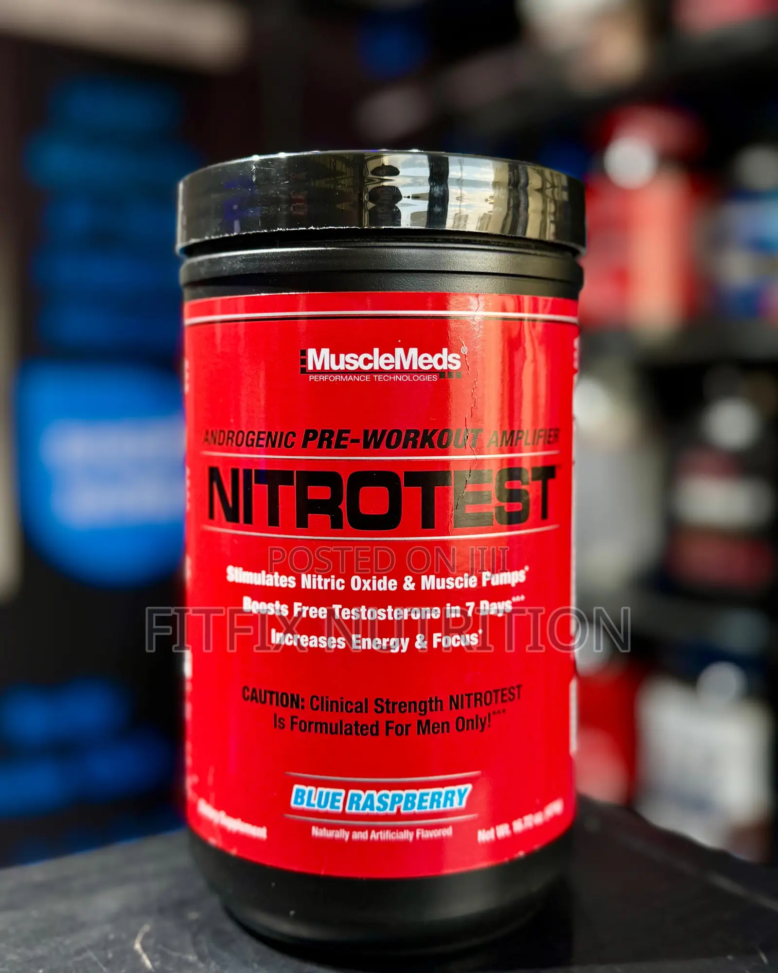 Nitrotest 2 in 1 | Pre-Workout + Test Booster