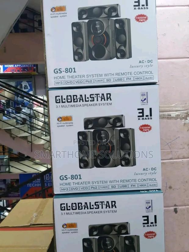 3.1ch Globalstar Home Theater System - main view