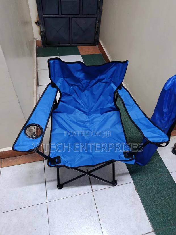 Camping Chair Blue - main view