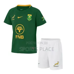 Springboks Home Kit 25/26 Kids Rugby (South Africa)