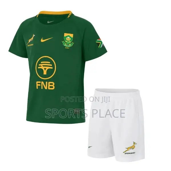 Springboks Home Kit 25/26 Kids Rugby (South Africa)