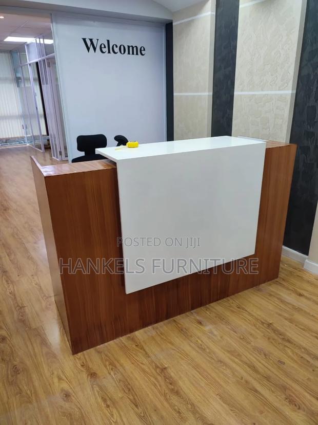 Modern Reception Desk for Office - main view
