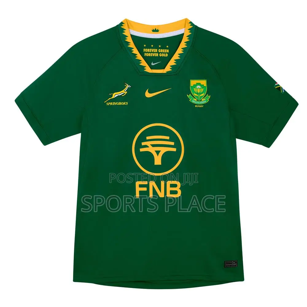 South Africa Springboks Home Stadium Rugby Shirt 25/26 - Green