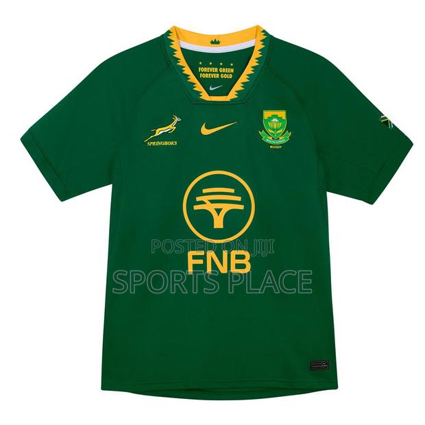 South Africa Springboks Home Stadium Rugby Shirt 25/26 - Green