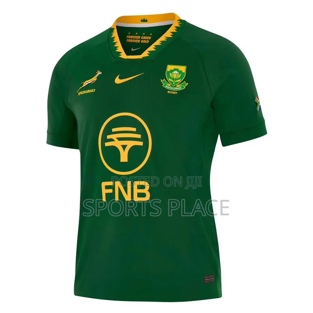 South Africa Springboks Home Stadium Rugby Shirt 25/26 - Green