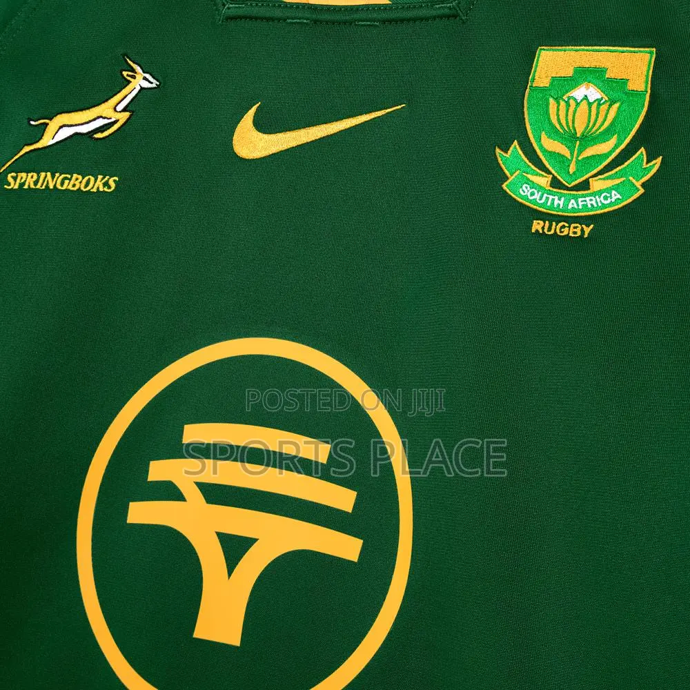 South Africa Springboks Home Stadium Rugby Shirt 25/26 - Green